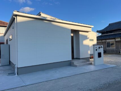 家事動線重視の平屋